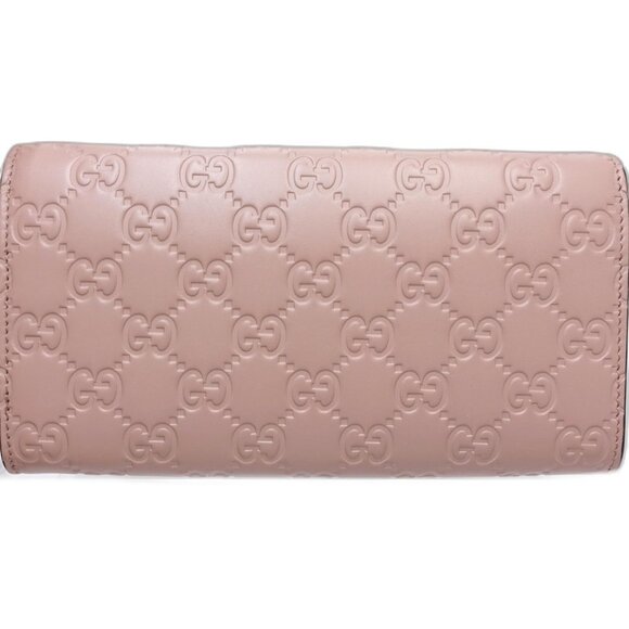 GUCCI Pink Leather Wallet - Picture 3 of 10